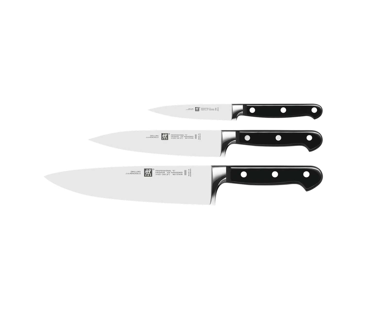 3 Pieceknivesset